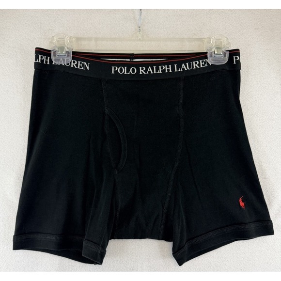 Polo Ralph Lauren Other - Polo Ralph Lauren Men's Black Cotton Boxer Brief Classic Fit, Size Medium, NWOT
